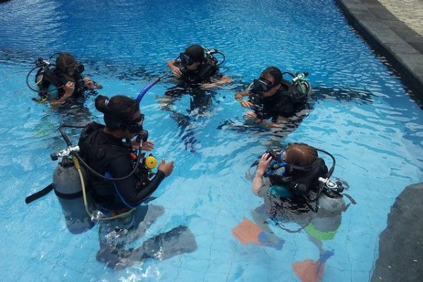 Buceo para principiantes en Cabo Pulmo con instructor
